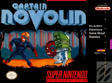 Captain Novolin (USA) (En,Fr,Es) box cover front